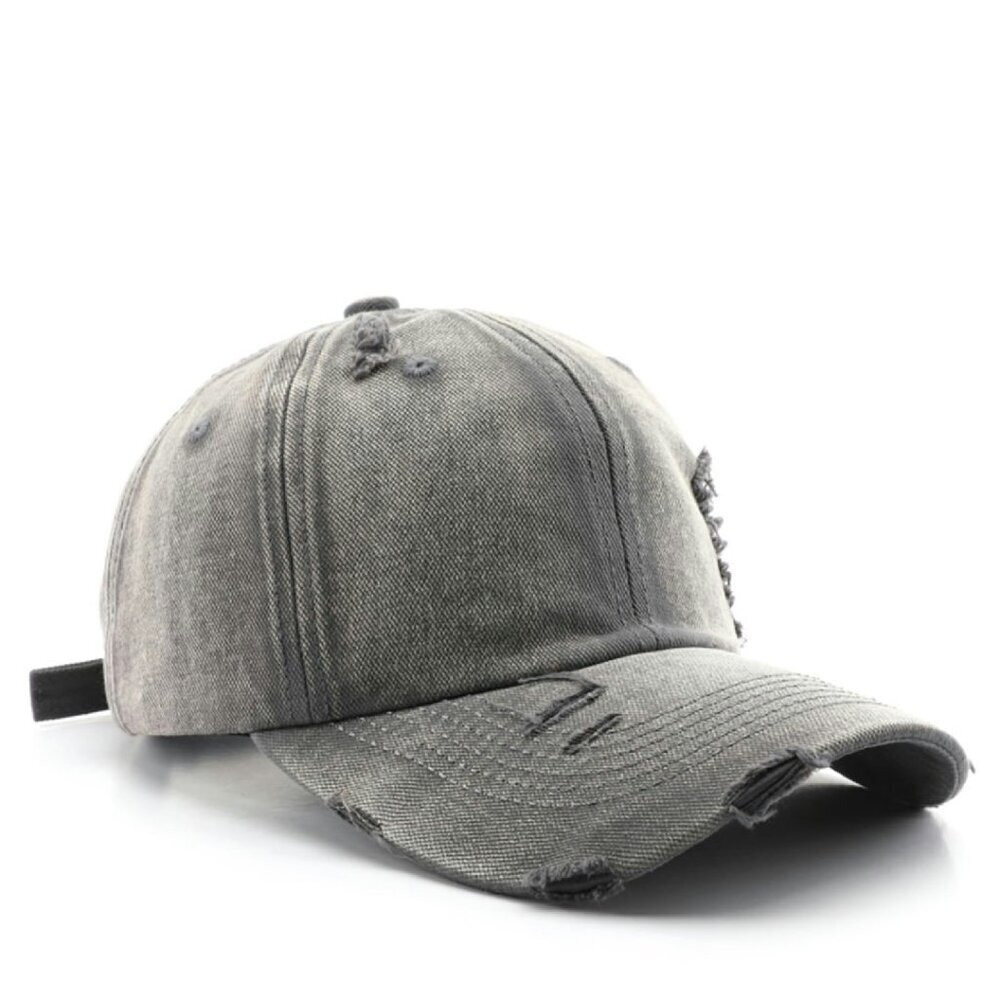 Vintage Distressed Dad Hat Unconstructed Baseball Cap Adjustable Closure